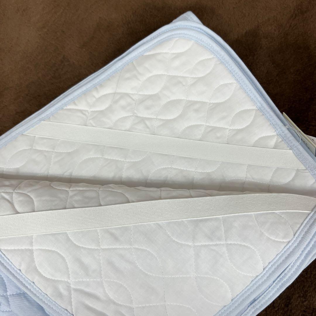 ロマンス小杉　aurora 敷きパッド　和晒し　140×205 ダブル　日本製