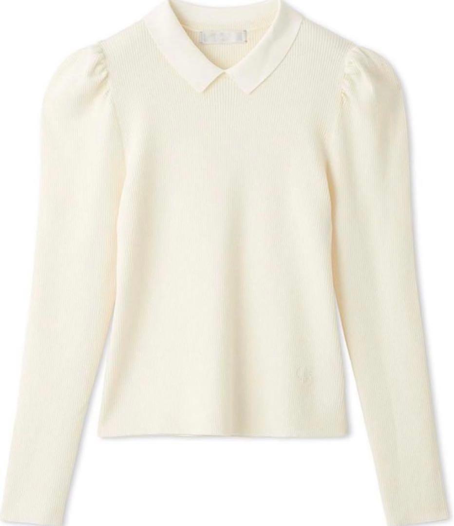 CELFORD セルフォード シルク混衿付きニットプルオーバー 36