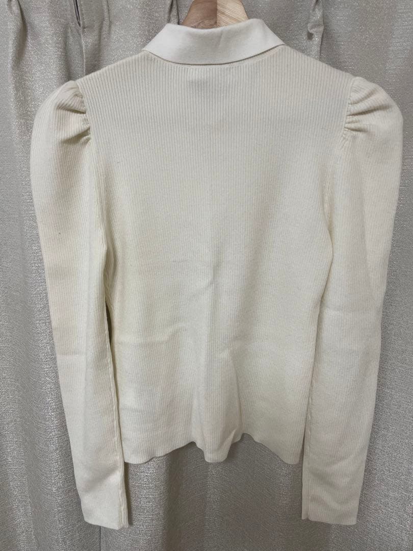 CELFORD セルフォード シルク混衿付きニットプルオーバー 36