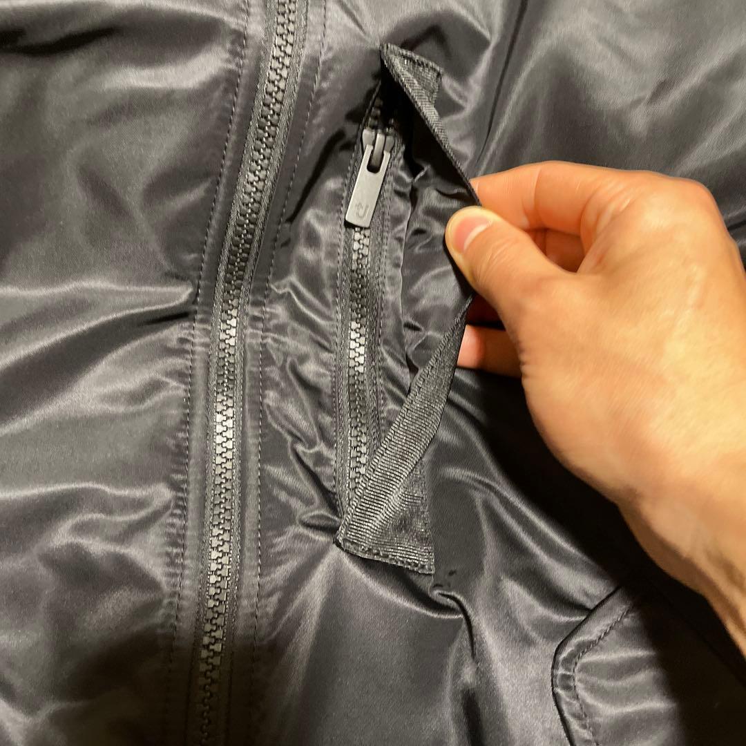 美品 UNIQLO+J ハイブリッドダウンオーバーサイズ MA-1ブルゾン　M