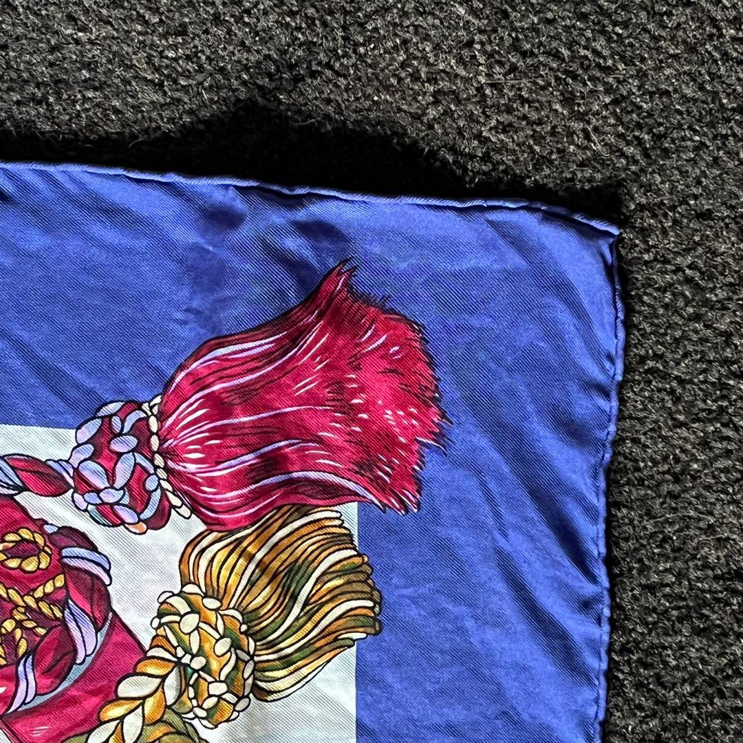 HERMES エルメス 大判スカーフ カレ 90 ティンパニ