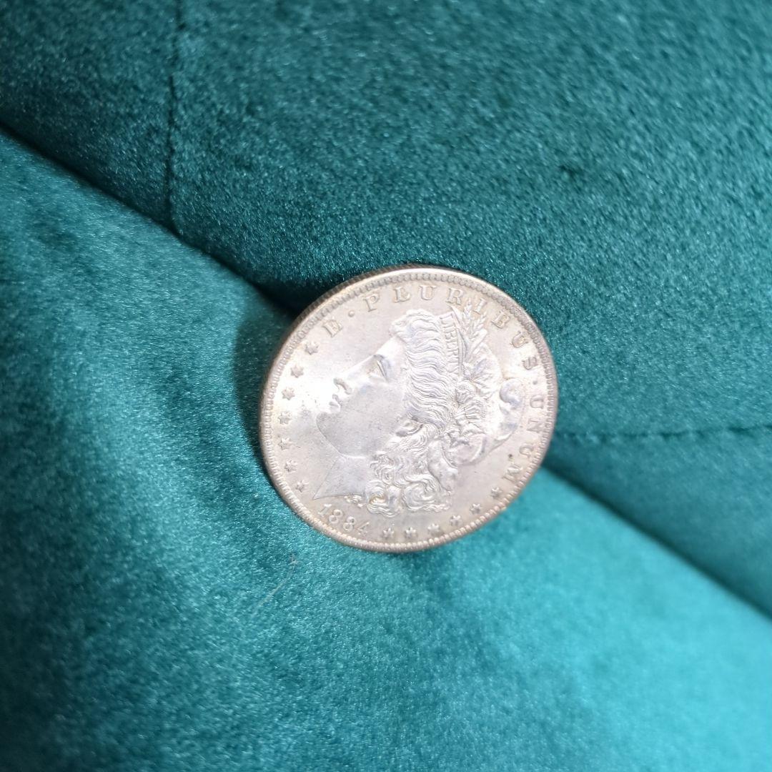 【モルガン ダラー】1884年　アメリカ　銀貨