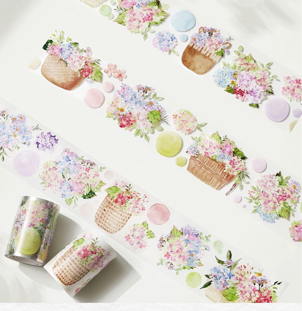 WT《一篓香梦》海外マスキングテープ　マステ 【1935】