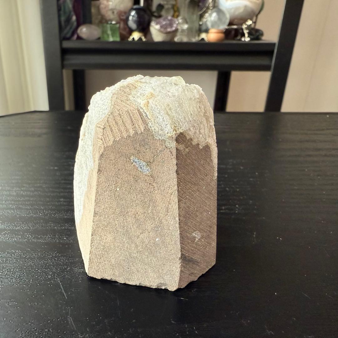 天然石シュガーアメジストの原石　置物NO.010908