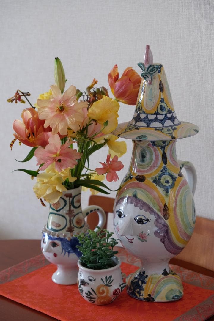 北欧ビンテージ 花瓶 ビョルンヴィンブラッド ウェグナー キャンドルホルダー