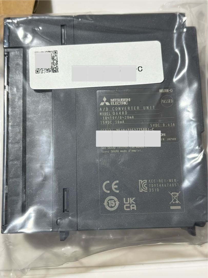 Q64AD A/D変換ユニット　三菱電機