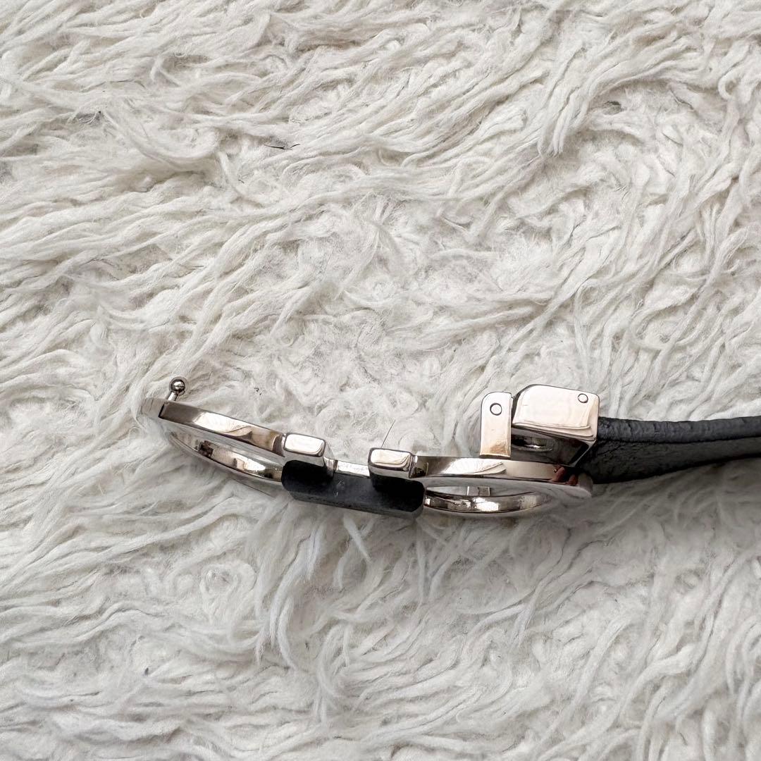 極美品　フェラガモ　ダブルガンチーニ　レザーベルト　ビッグバックル　リバーシブル