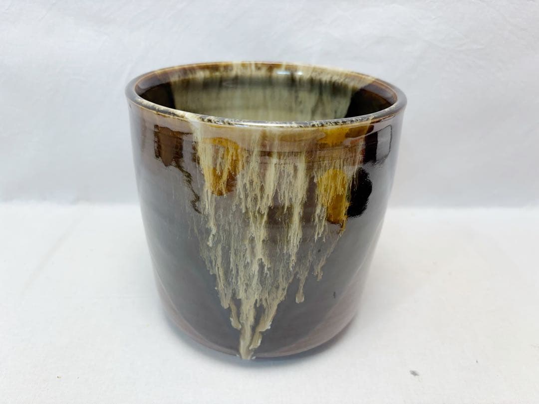 未使用 茶道具 福森比路志造 高取水指 塗り蓋 茶懐石 水差し 陶印 共箱