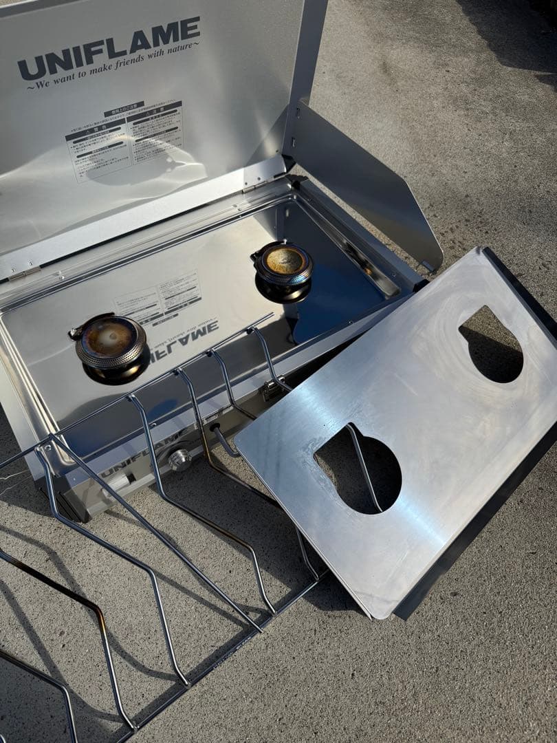 UNIFLAME US-1900 ツーバーナーコンロ