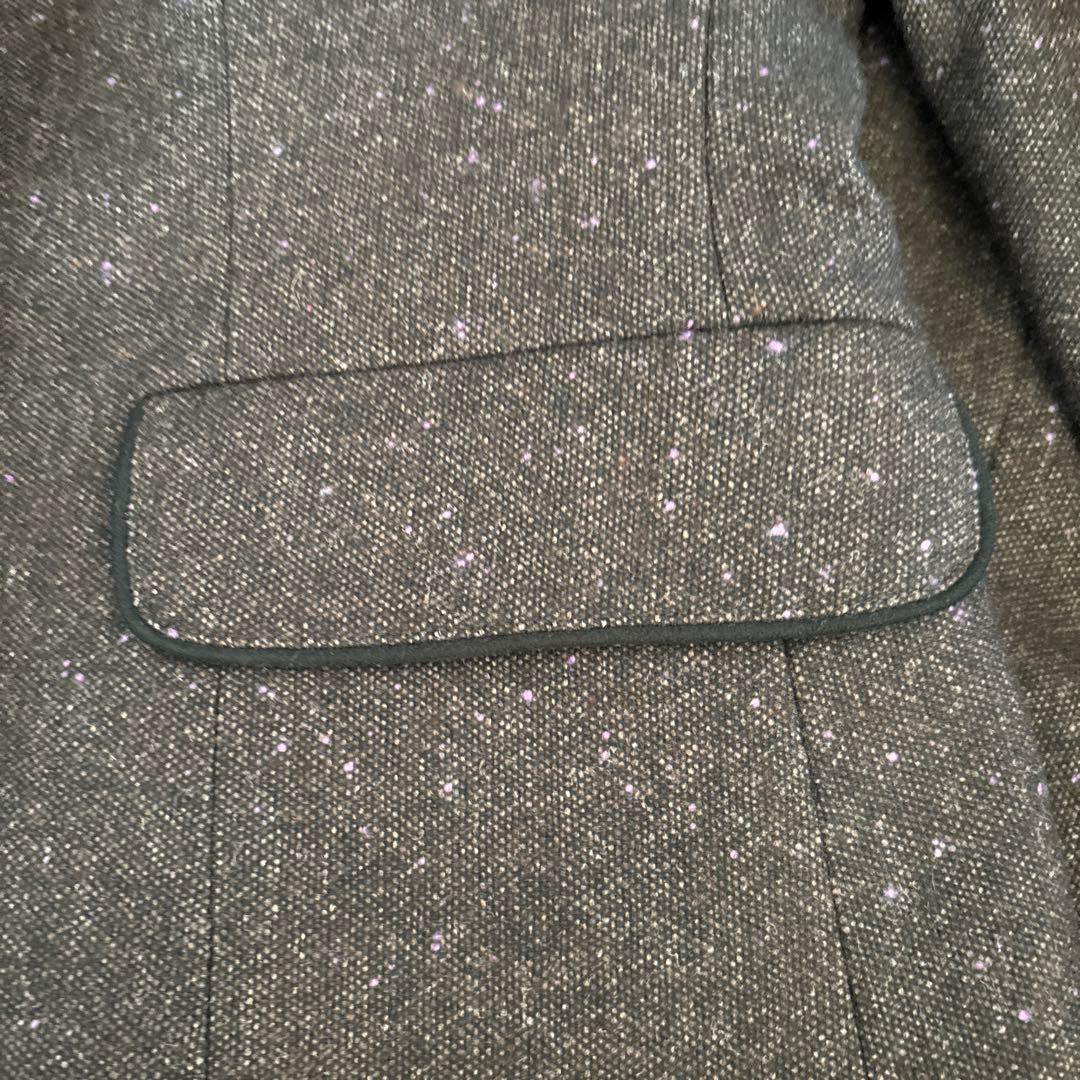 【美品】AQUASCUTUM アクアスキュータム パンツスーツ ウール 絹