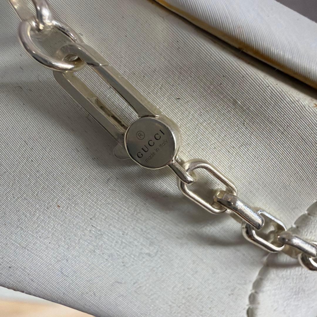 グッチ　GUCCI GGロゴペンダントネックレス　925 22.7g 本体のみ