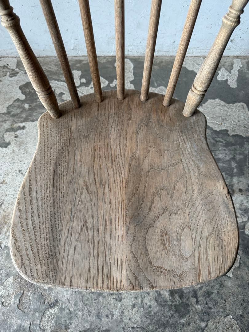 ビンテージ　ダイニングチェア　カフェチェア　剥離加工　no4