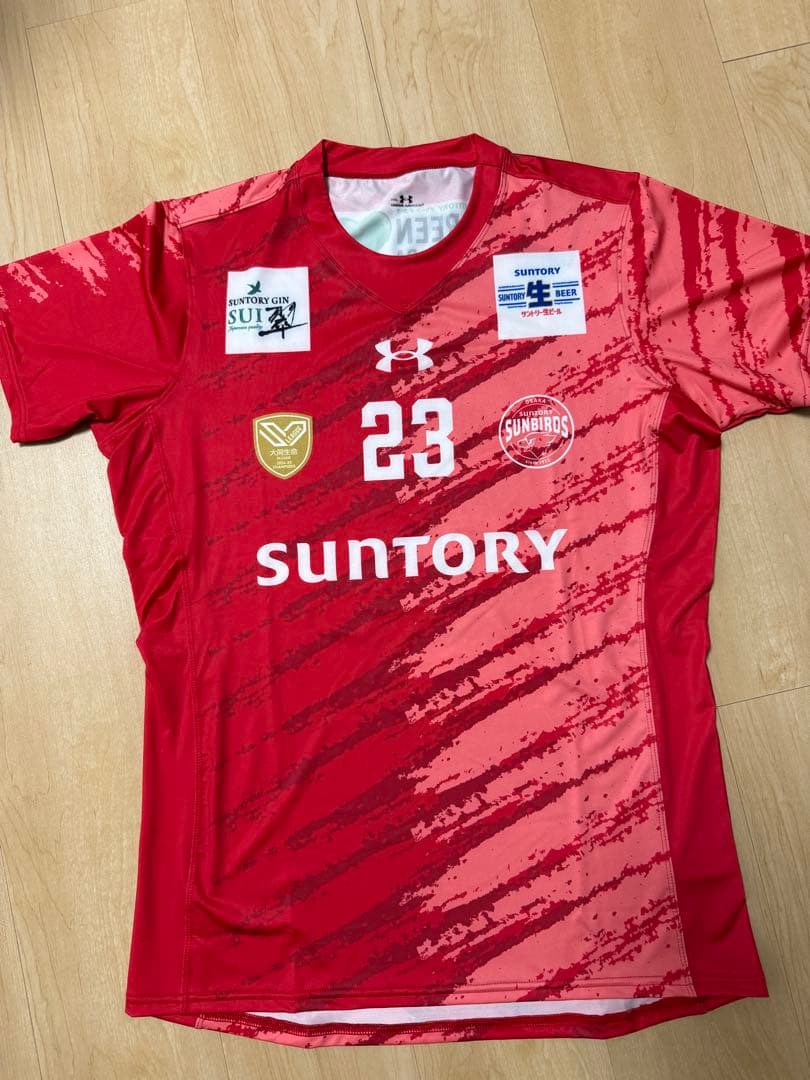 【新品未使用】柏田樹　オーセンティックユニフォーム サントリサンバーズ