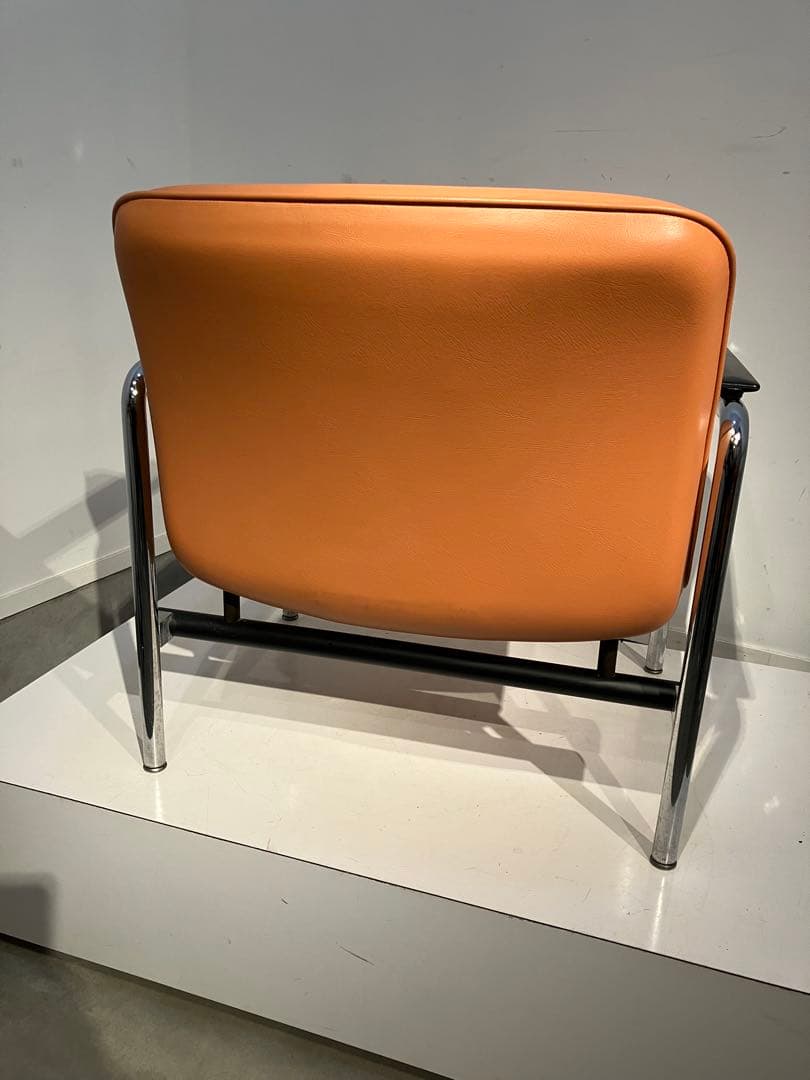 アリスさま専用　ホウトク、レトロ、デザイン、シングルチェア②美品スペースエイジ