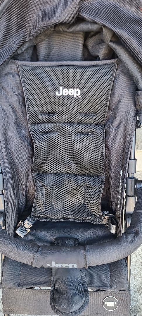 Jeep 　ベビーカー　 黒　アドベンチャープラス