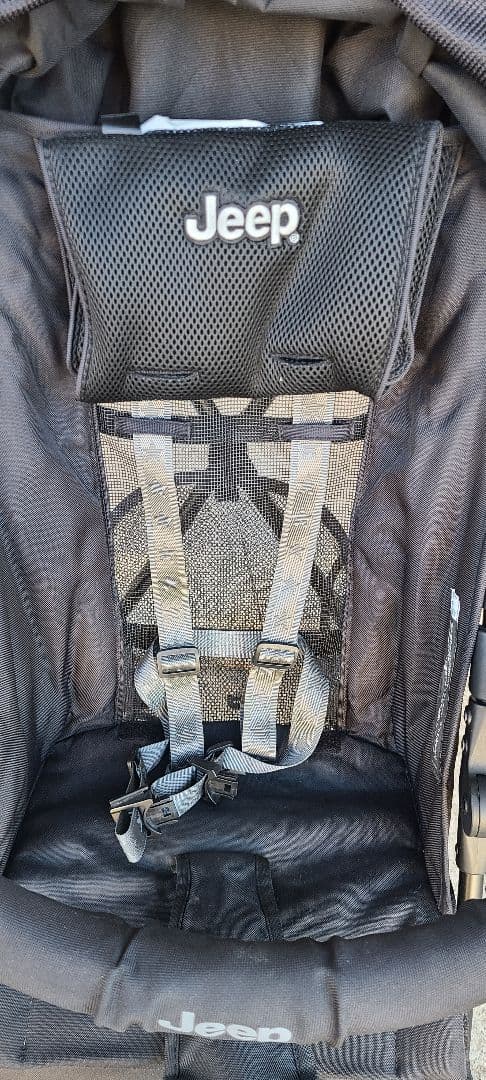 Jeep 　ベビーカー　 黒　アドベンチャープラス