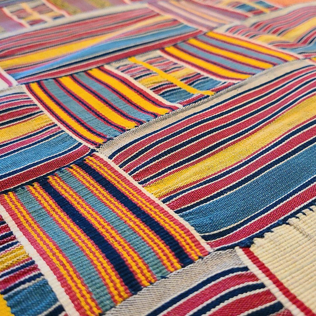 希少　アフリカ　ガーナ　ケンテクロス　ヴィンテージ