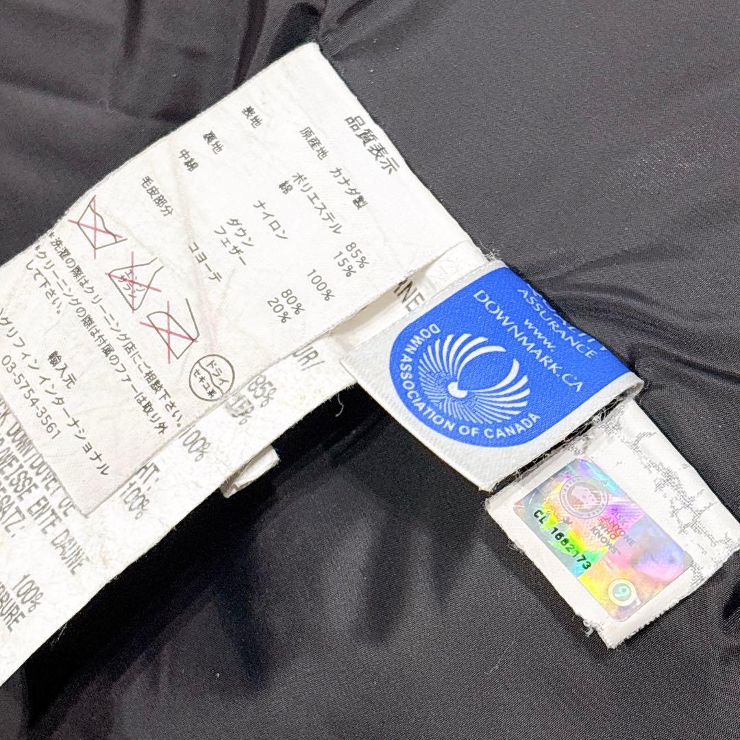 美品✨　カナダグース　ダウンジャケット　ベルビル　ベージュ　M