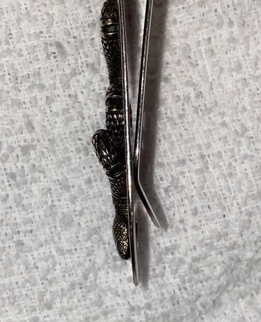 (中古)GUCCI グッチ　マネークリップ　スネーク