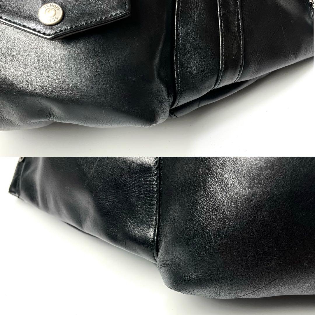 入手困難/美品✨ショット ウエストポーチ ボディバッグ ライダース ワンスター