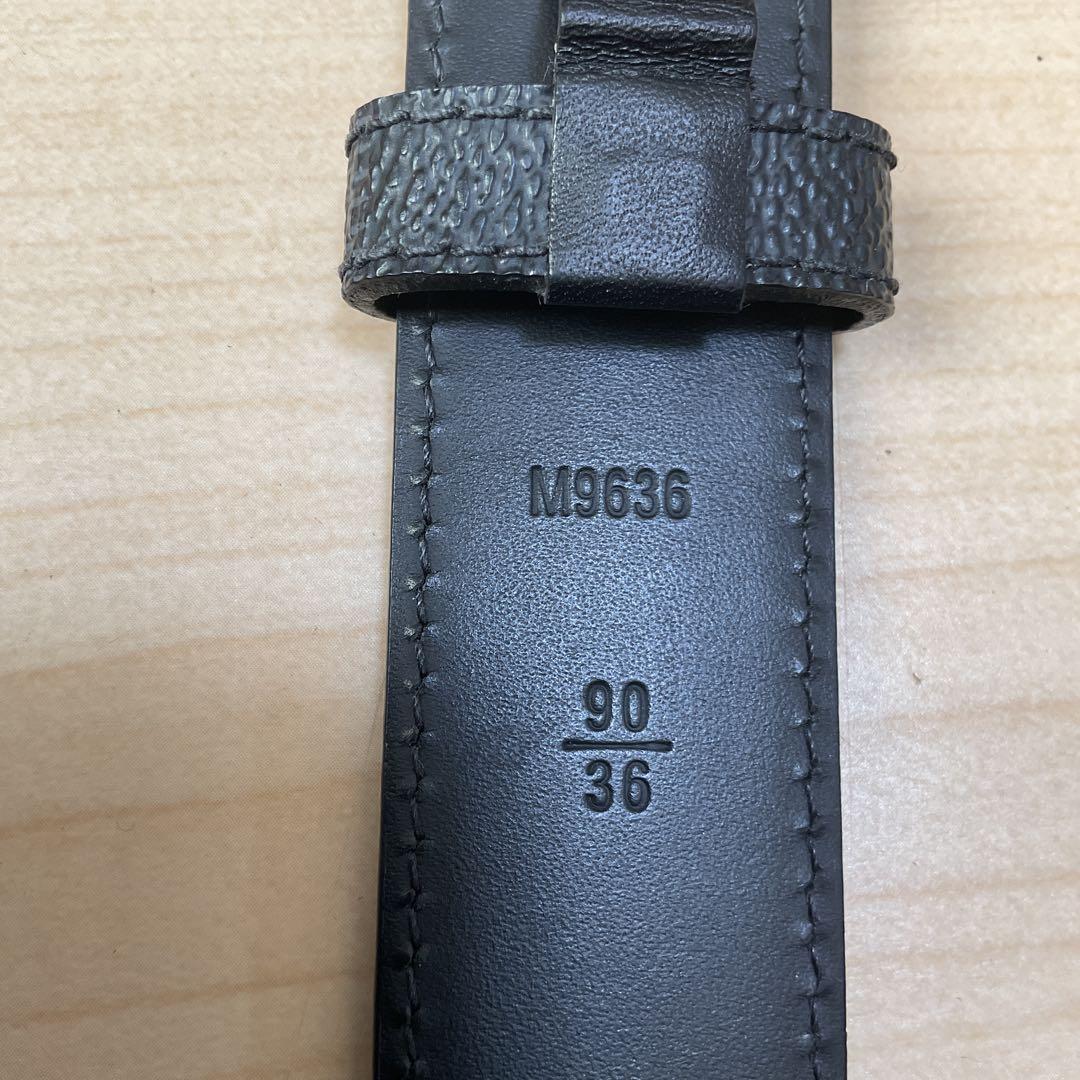 Louis Vuitton ダミエグラフィット メンズ ベルト（中古）