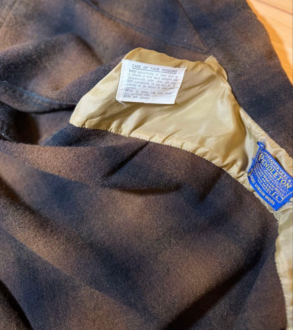 PENDLETON 60s オンブレ　ボードシャツ