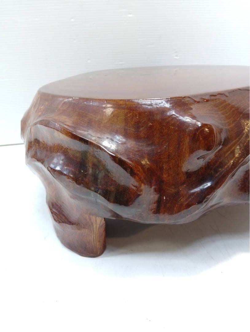 G2266【一点物】天然木 根木 花台 飾り台 盆栽台 根卓 自然木 オブジェ