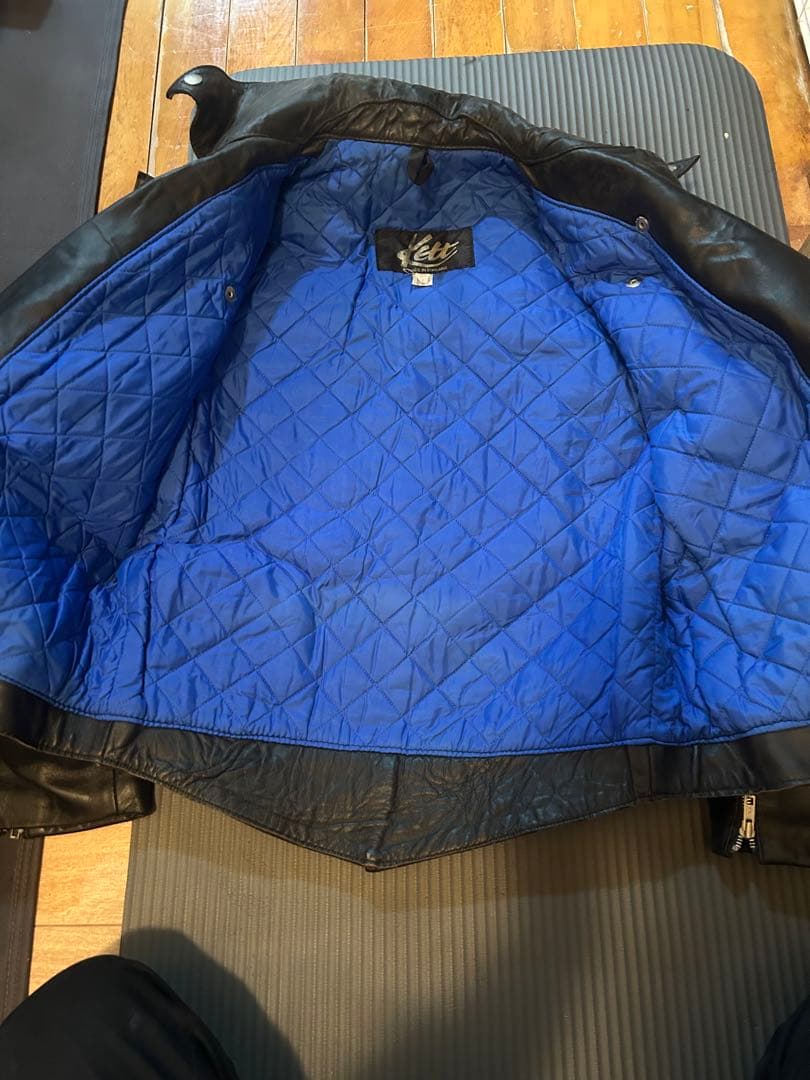 Kett leathers ヴィンテージ ライダースジャケット 70s 80s