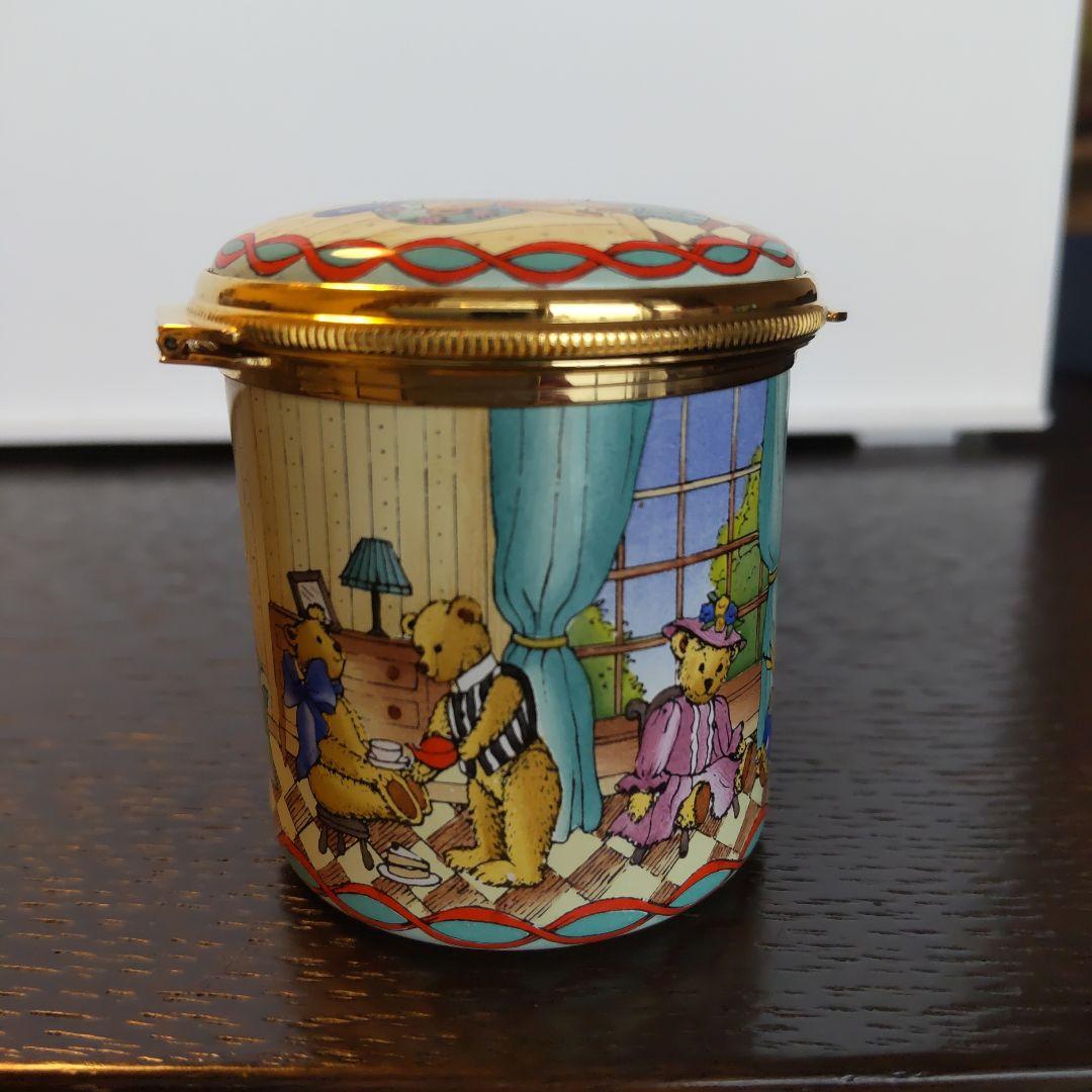 ハルシオンデイズ テディベア パーティー 箱あり 小物入れ ピルケース 新品