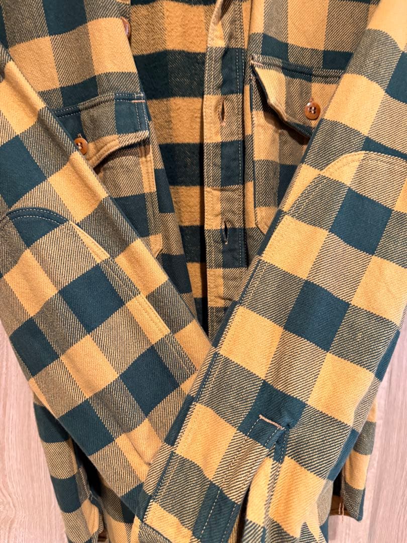 フリーホイーラーズ　スキッドロウ　ネルシャツ