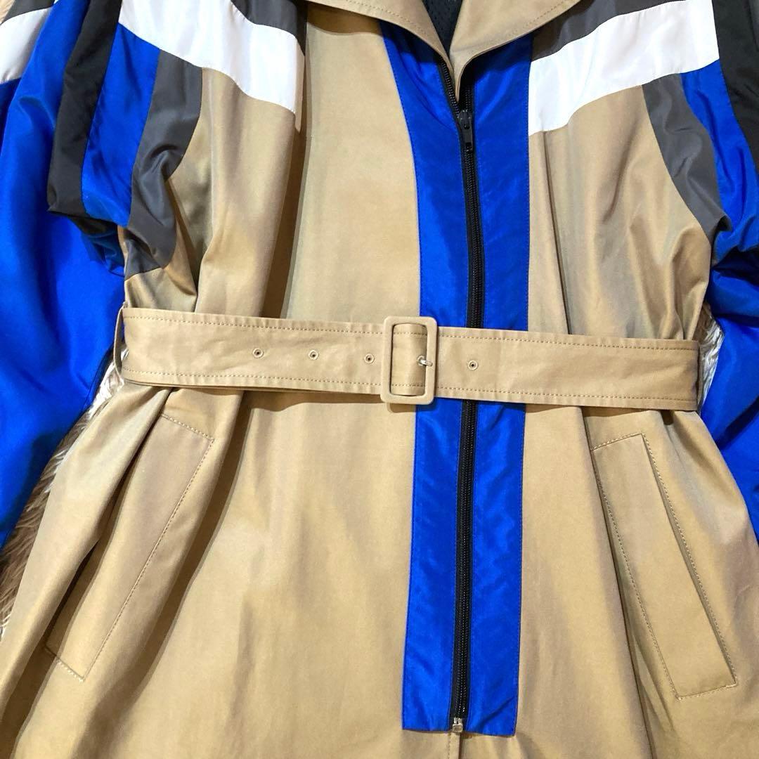 美品　Koché コシェ　トレンチコート　 スポーツドッキング　L