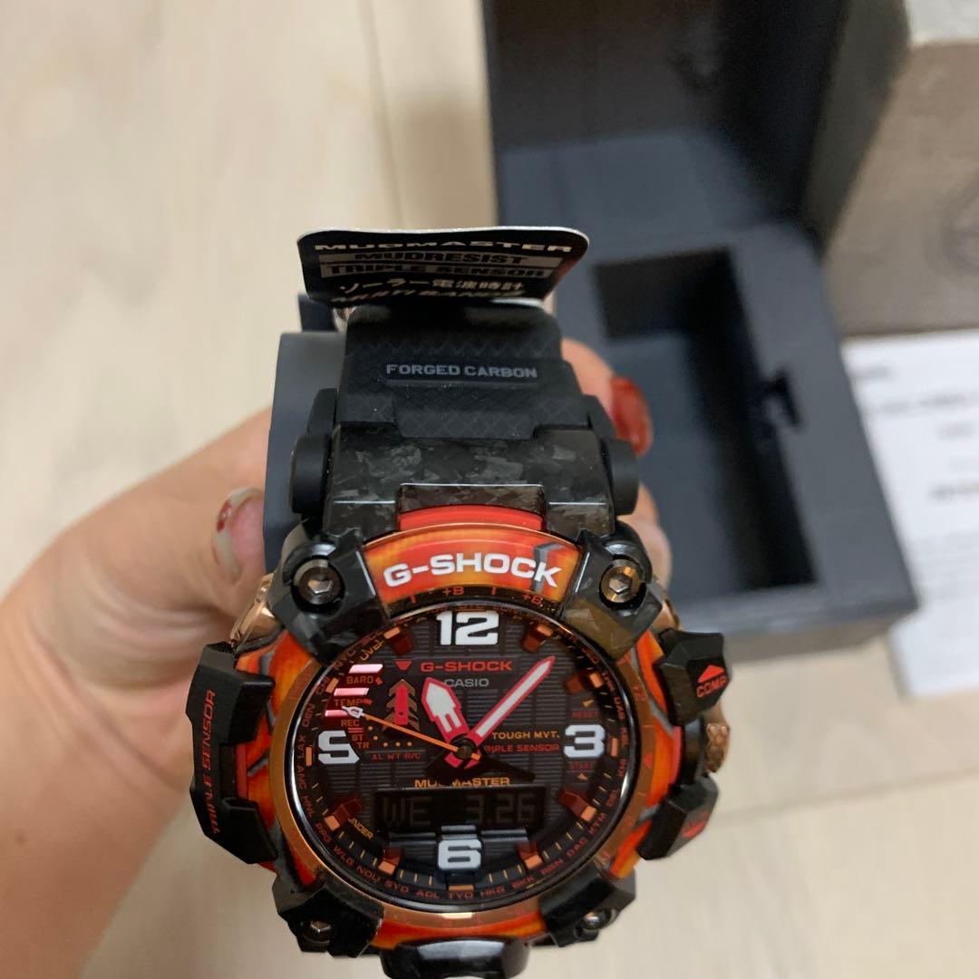 【未使用】G-SHOCK GWG-2040FR フレアレッド