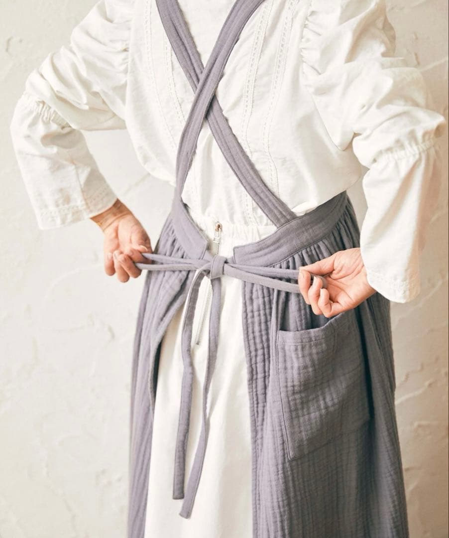 Parsley コットンガーゼエプロン 辻ちゃん