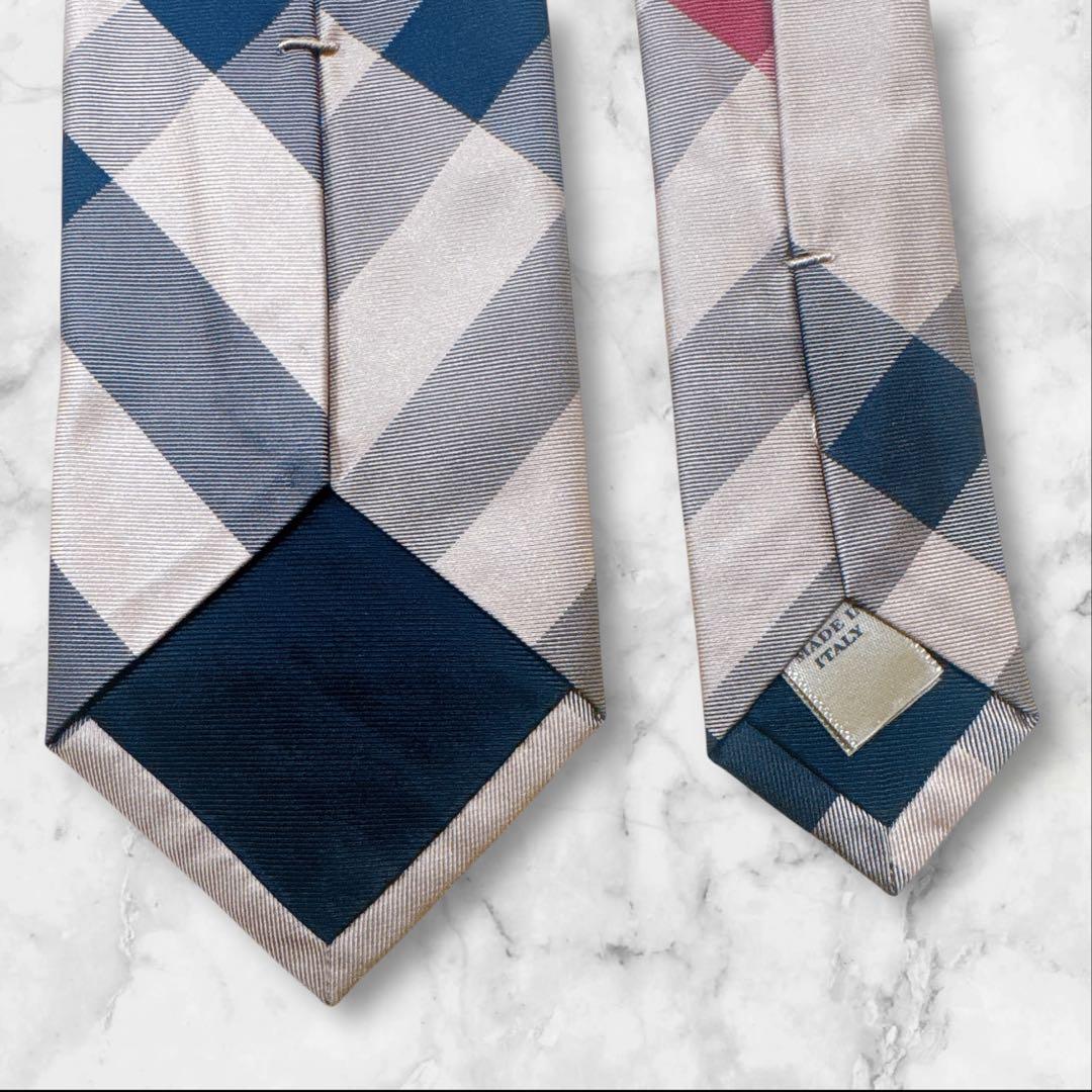 【タグ付】Burberry London バーバリー　ノバチェック　ネクタイ