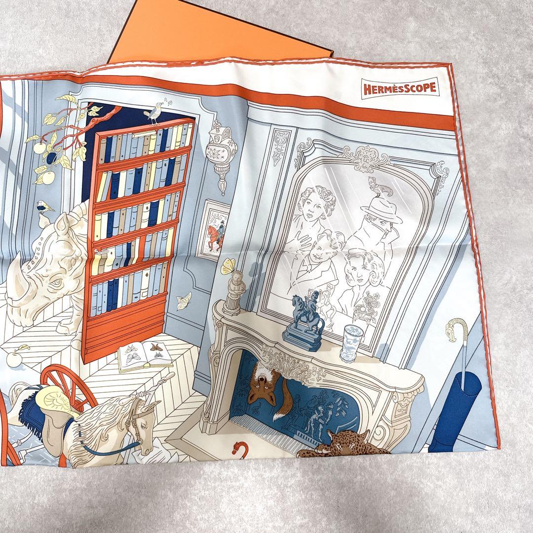 【新品】HERMES 2024春夏新品 カレ90 24番地のミステリー