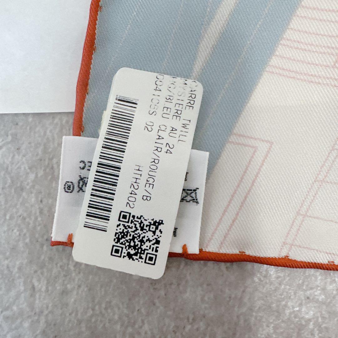 【新品】HERMES 2024春夏新品 カレ90 24番地のミステリー