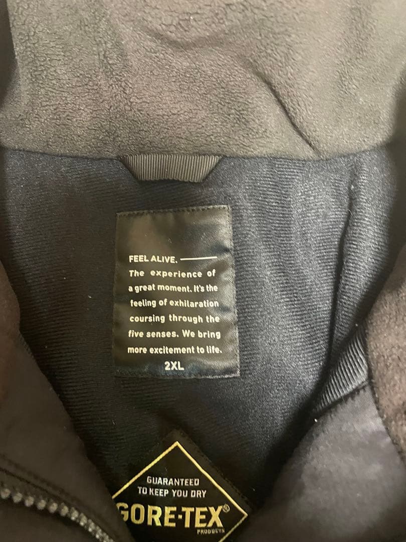 Daiwa ゴアテックス 防水防寒フィッシングジャケット フード付き 上下 黒