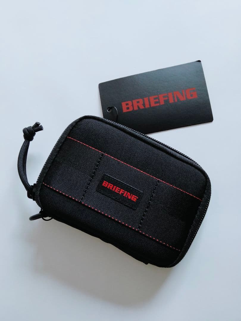 新品タグ付 ブリーフィング QL ROUND WALLET 黒 財布 ウォレット