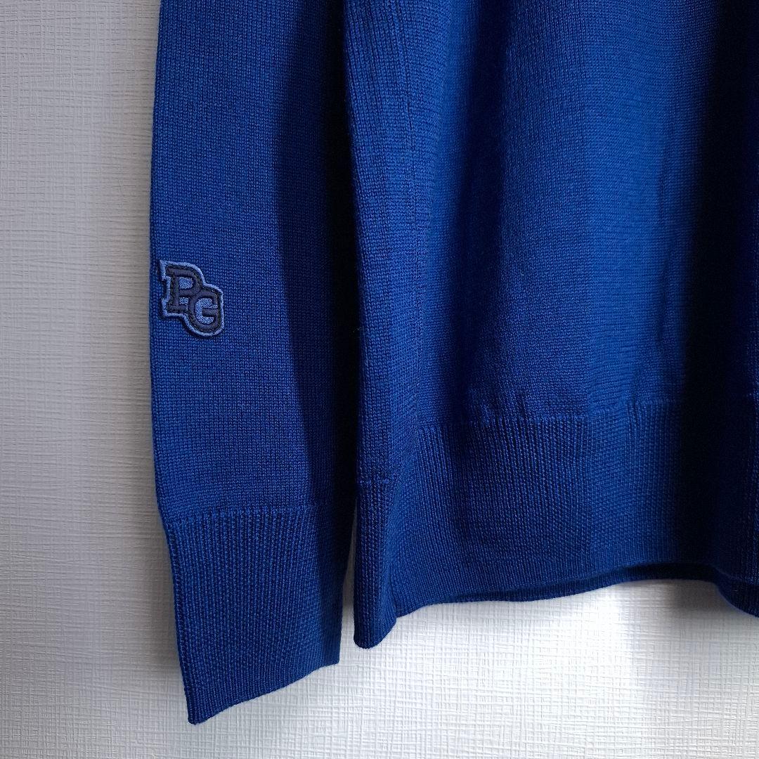 【極美品】PEARLY GATES スヌーピー ゴルフ ニットセーター 紺 M