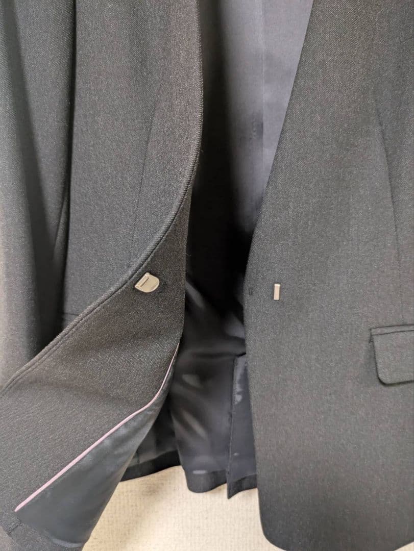 【新品】黒 パンツスーツ セットアップ