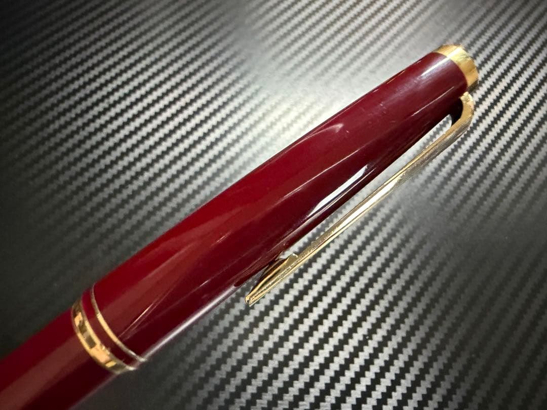 極美品 モンブラン No.221 ボルドー EF 極細字 万年筆