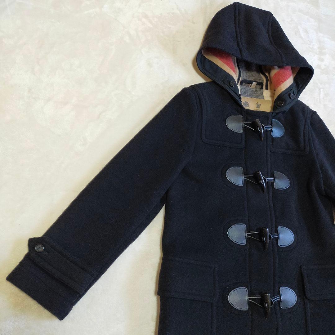 美品　英国製　BURBERRY　MERSEY　近年モデル　ダッフルコート