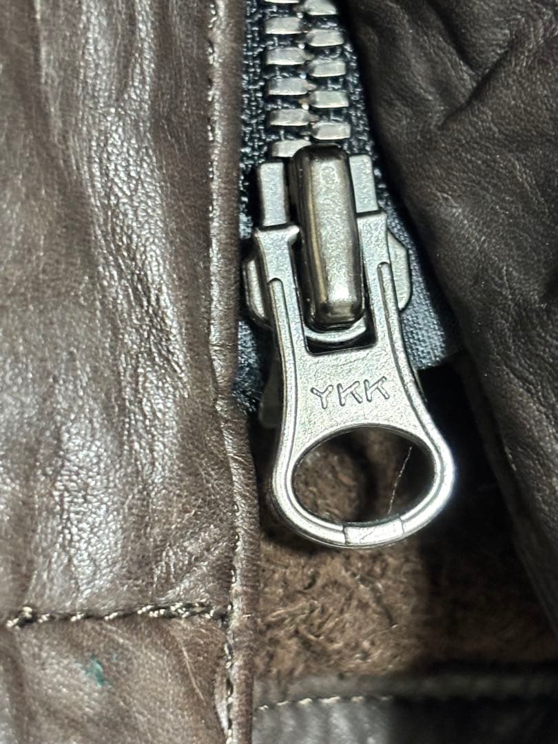 キョウジマルヤマ　革ジャン