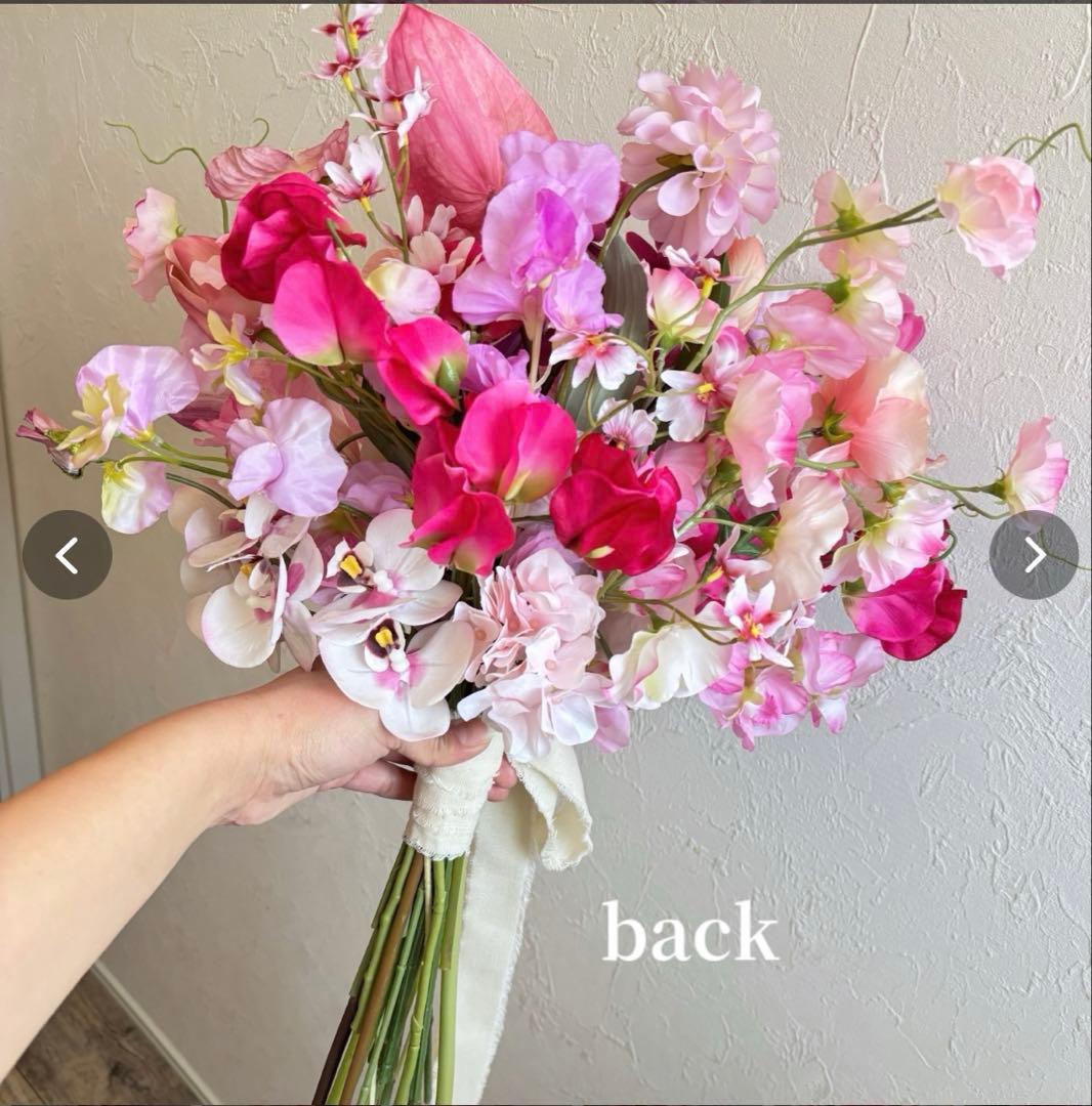 ブーケ　ブートニア　造花