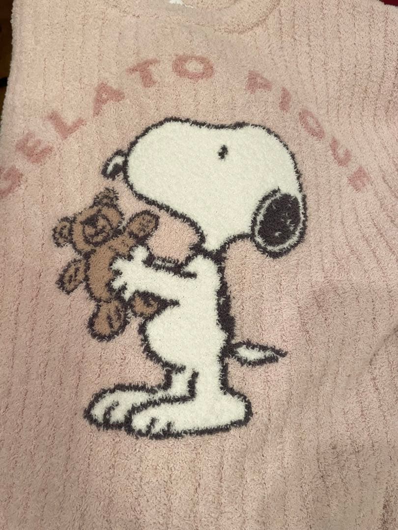 ジェラートピケ　スヌーピー パジャマセット 新品