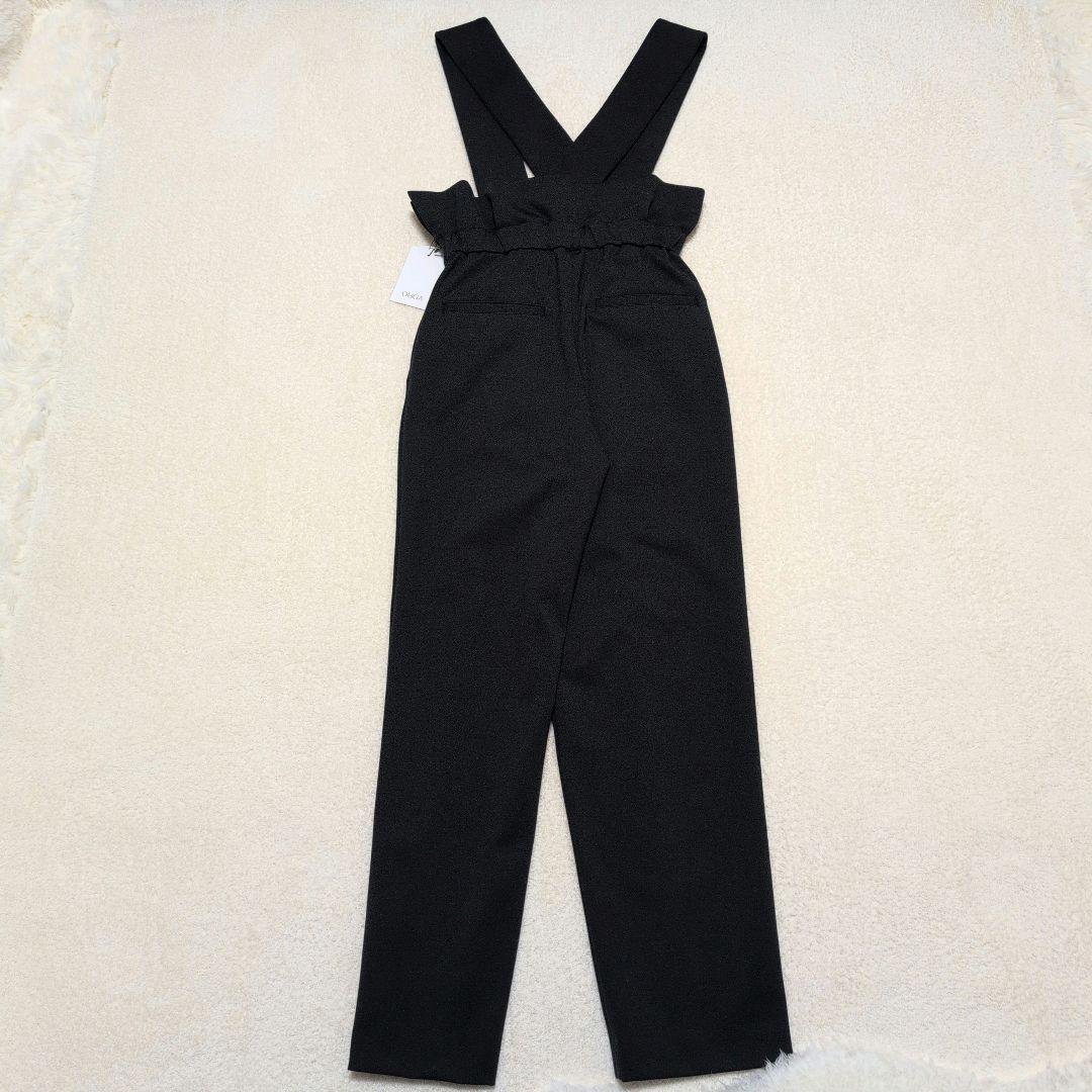 未使用タグ付✦OHGA サロペット M センタープレス テーパード 3way