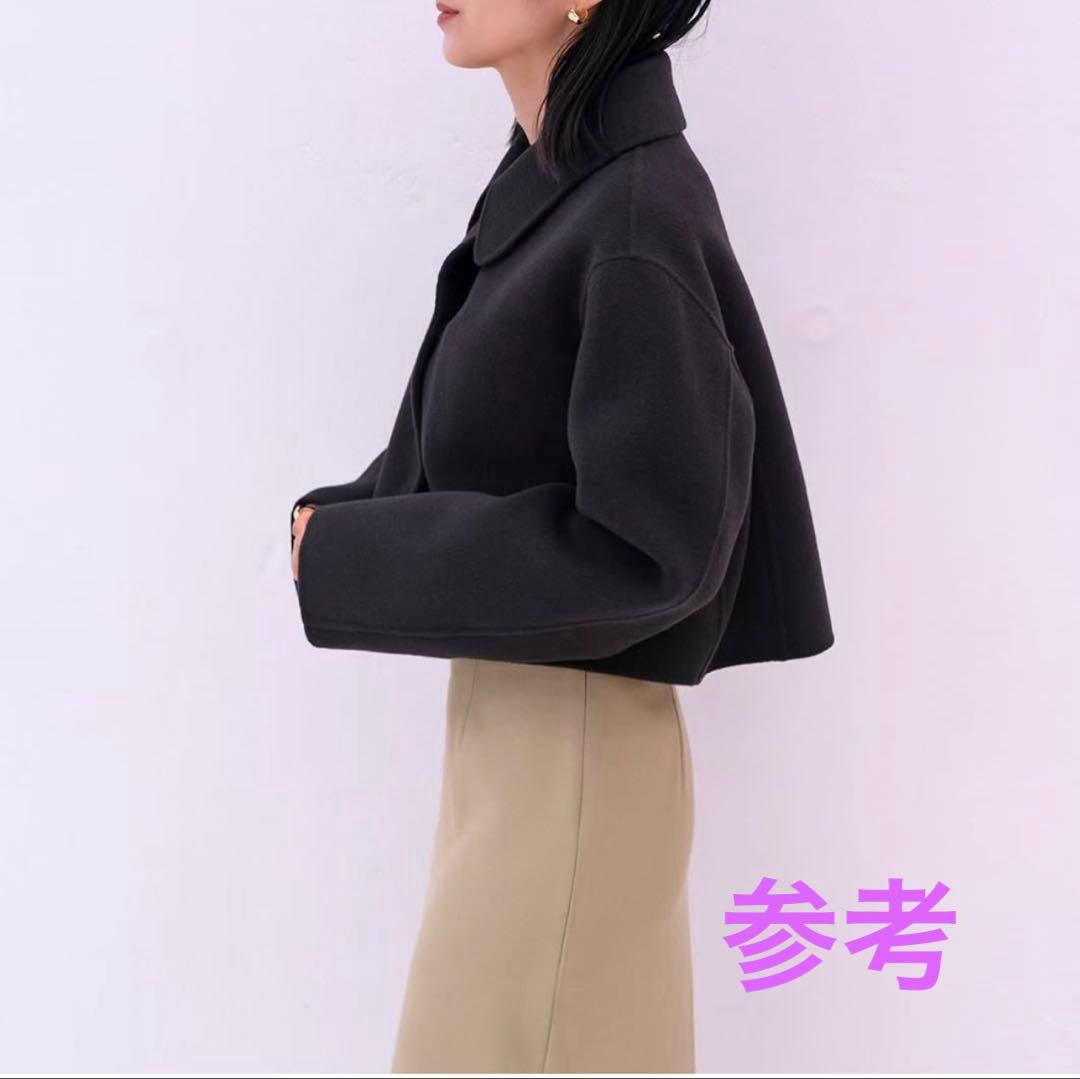 ✨新品タグ付✨AKTE ショートリバージャケット　クロップドジャケット