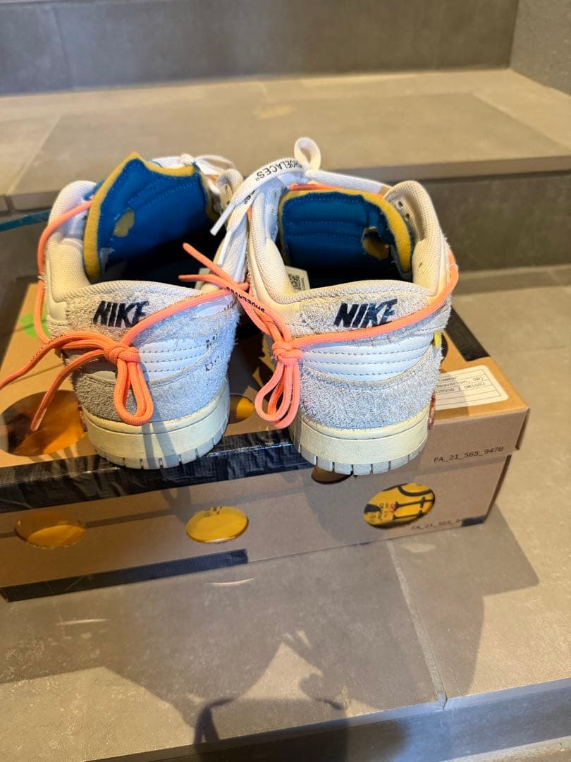 Off-White × Nike Dunk Low \"Lot.19\"