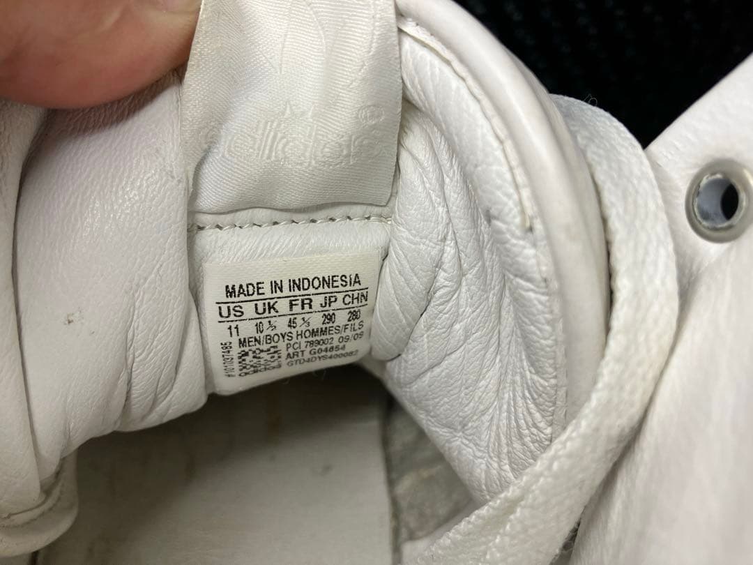 アディダス adidas ジェレミースコット ハイカット 白White