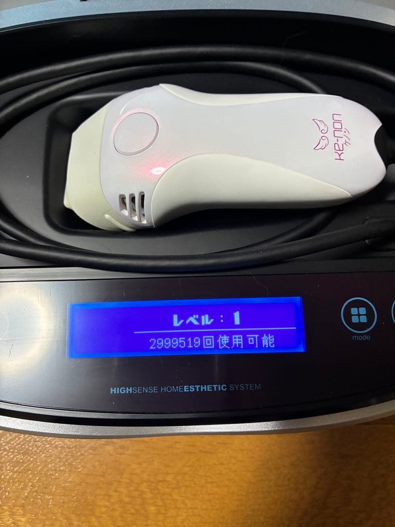 美品　ケノン 脱毛器 ke-non verバージョン8.6